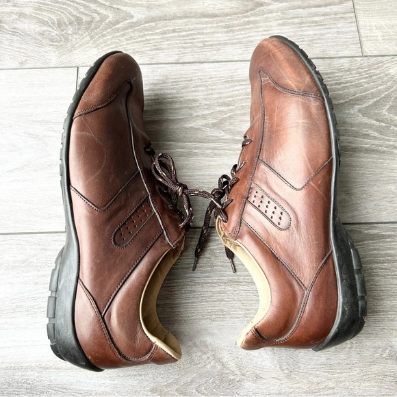 Vintage Allen Edmonds Peyton Fine Leather Oxford Shoes - Picture 7 of 14